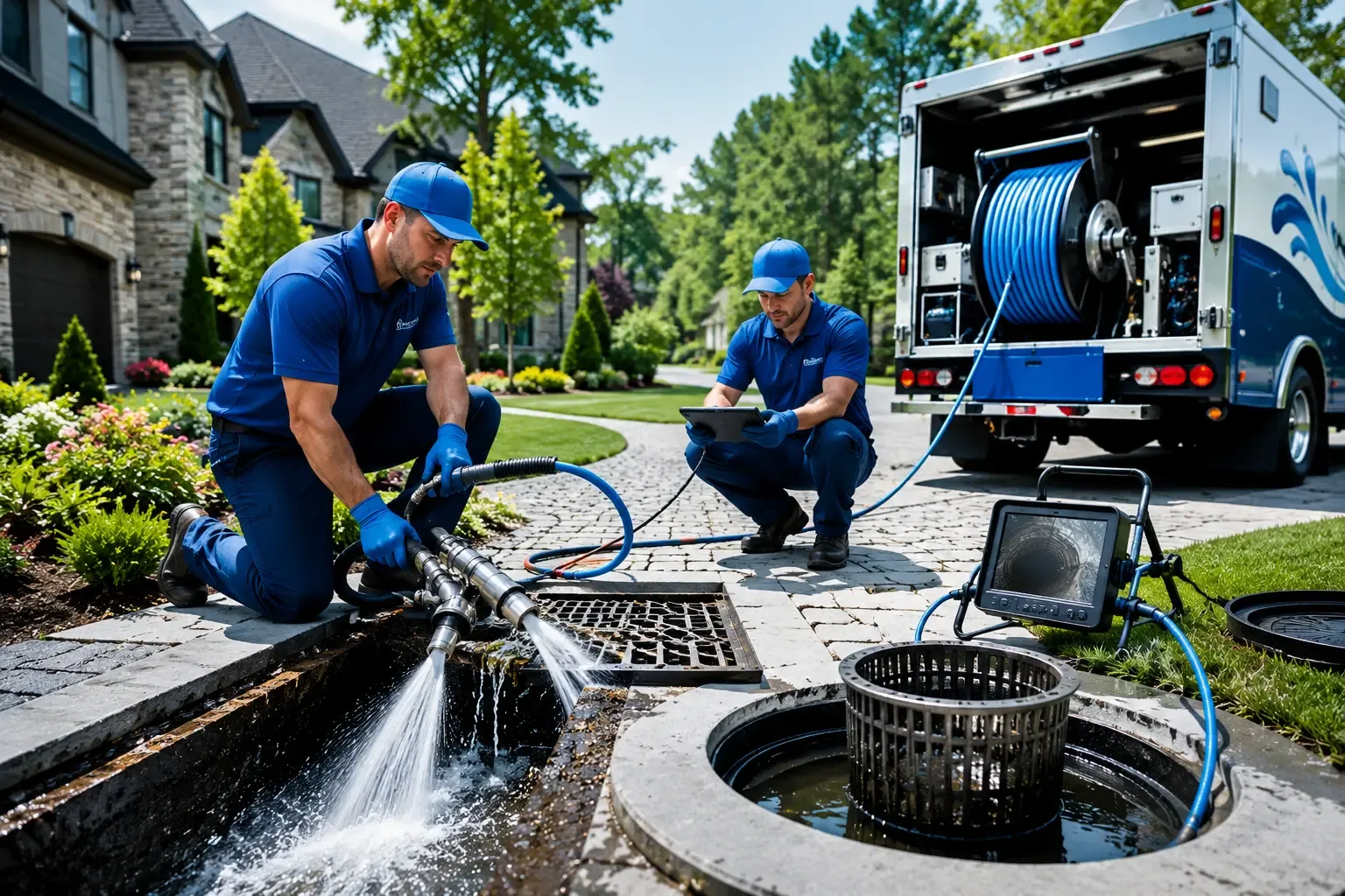 Local outdoor drain cleaning professionals in Alpena, MI