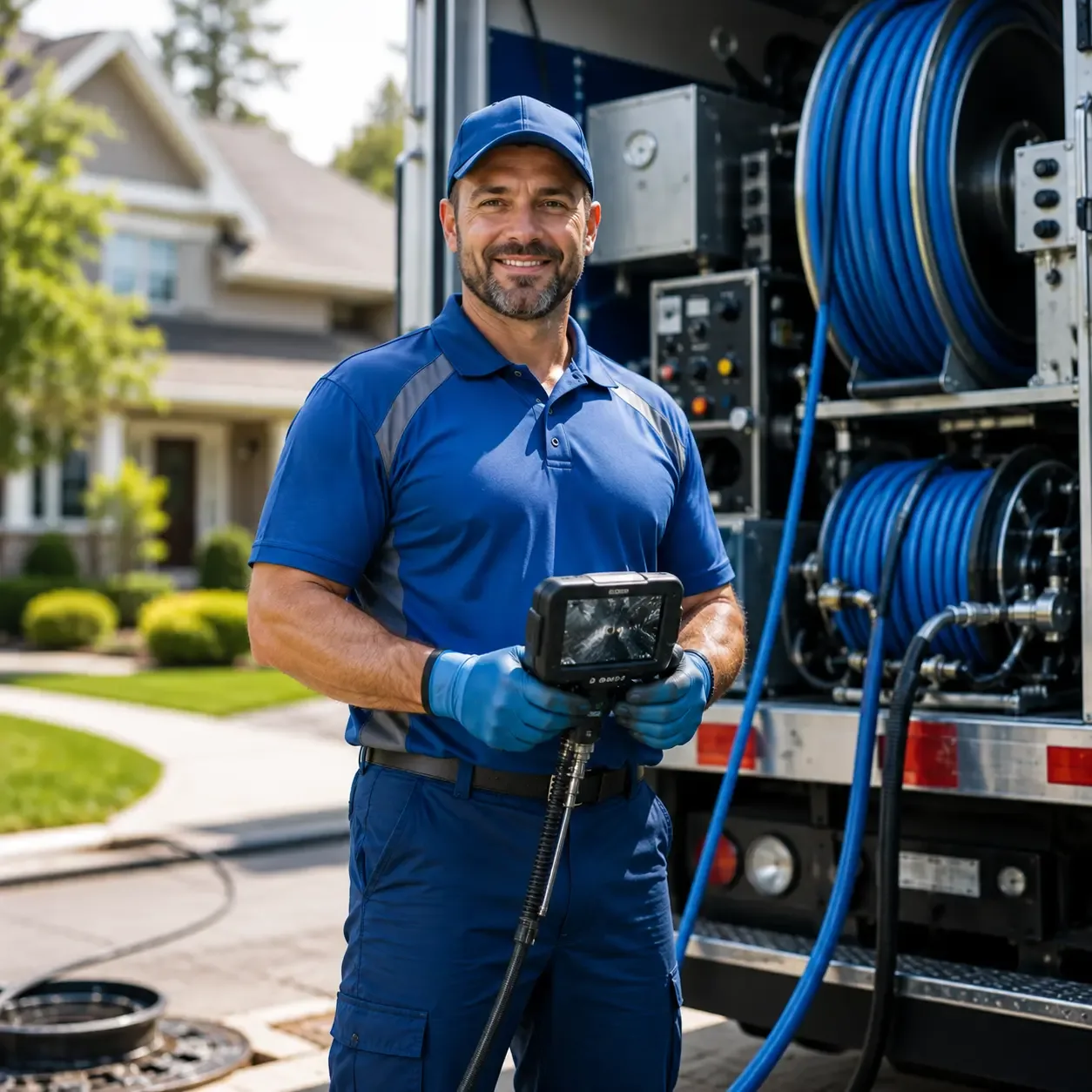 Local outdoor drain cleaning specialists in Alpena, MI